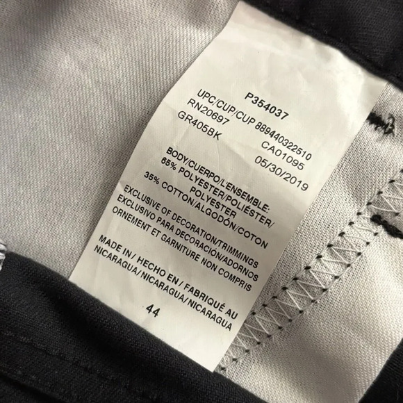 Genuine Dickies Men's Utility Shorts Size 44 Regular Fit 4-Pocket Chino Black. - Picture 5 of 5